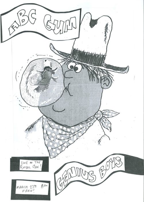 ABC Gum and Genius Boys at the oak 27.03.26