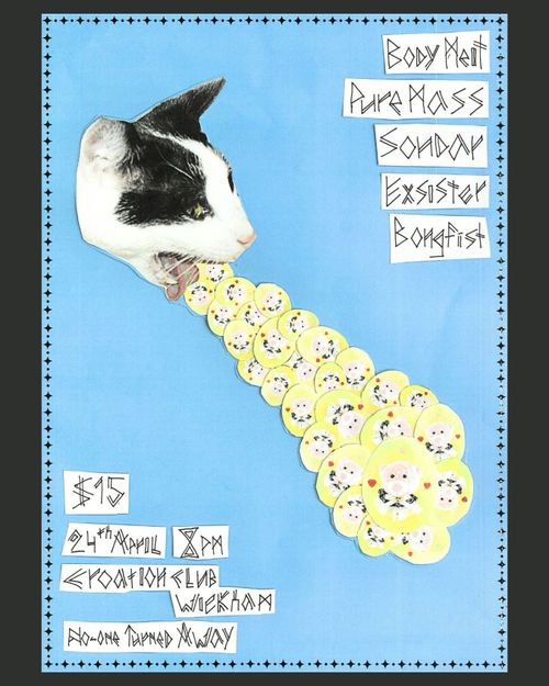 Body Melt, PURE MASS, Sondar, Exsister, Bongfist